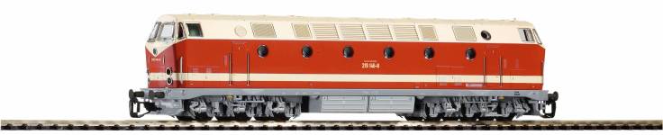 PIKO 47346 - TT - Diesellok BR 219 der DR; Ep. IV - Spitzenlicht unten